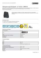 Datasheet for Phoenix Contact 2804610, EAN: 4046356428330