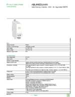 Datasheet for Schneider Electric ABL8RED24400, EAN: 3389119406871