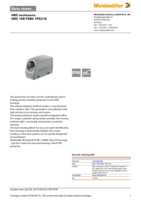 Datasheet for Weidmüller 1656480000, EAN: 4008190409494