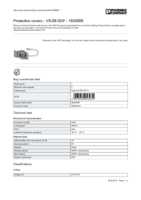 Datasheet for Phoenix Contact 1652606, EAN: 4017918953034 Datasheet for Phoenix Contact 1652606, EAN: 4017918953034