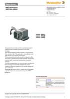 Datasheet for Weidmüller 1497700000, EAN: 4008190074937