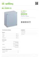 Datasheet for Spelsberg 15001401, EAN: 4013902350537