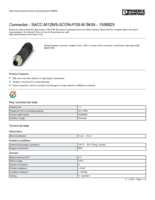 Datasheet for Phoenix Contact 1556825, EAN: 4046356183864