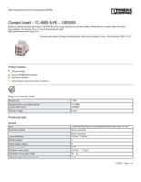 Datasheet for Phoenix Contact 1583555, EAN: 4046356156295