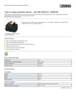 Datasheet for Phoenix Contact 2920230, EAN: 4046356157070