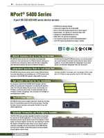 Datasheet for Moxa Nport 5410