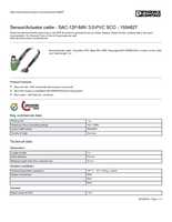 Datasheet for Phoenix Contact 1554827, EAN: 4046356176439