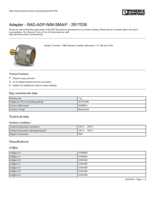 Datasheet for Phoenix Contact 2917036, EAN: 4046356284127