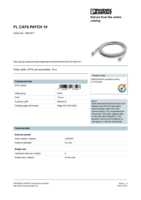 Datasheet for Phoenix Contact 2891877, EAN: 4046356167598