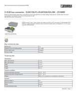 Datasheet for Phoenix Contact 2310808, EAN: 4046356124461