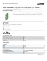 Datasheet for Phoenix Contact 2900566, EAN: 4046356526128 Datasheet for Phoenix Contact 2900566, EAN: 4046356526128