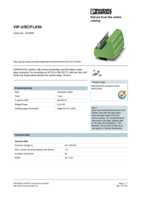 Datasheet for Phoenix Contact 2315081, EAN: 4046356312899