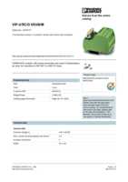 Datasheet for Phoenix Contact 2315117, EAN: 4046356313308