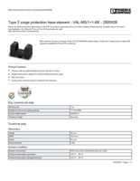 Datasheet for Phoenix Contact 2920528, EAN: 4046356298988