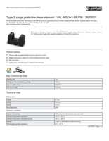 Datasheet for Phoenix Contact 2920531, EAN: 4046356298995