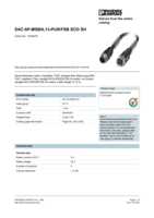 Datasheet for Phoenix Contact 1518478, EAN: 4017918961015