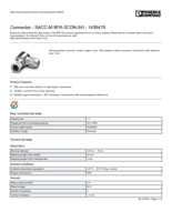 Datasheet for Phoenix Contact 1436479, EAN: 4046356436403