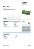 Datasheet for Phoenix Contact 1840366, EAN: 4017918111564