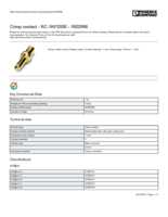 Datasheet for Phoenix Contact 1602996, EAN: 4046356242837