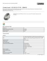 Datasheet for Phoenix Contact 1584075, EAN: 4046356133388