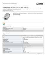 Datasheet for Phoenix Contact 1584101, EAN: 4046356133418