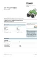 Datasheet for Phoenix Contact 1523971, EAN: 4046356127509