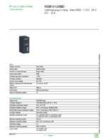 Datasheet for Schneider Electric RSB1A120BD, EAN: 3389110254136