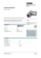 Datasheet for Phoenix Contact 1553666, EAN: 4046356158831