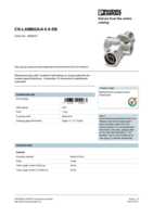 Datasheet for Phoenix Contact 2800023, EAN: 4046356410083