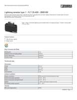 Datasheet for Phoenix Contact 2800106, EAN: 4046356479929