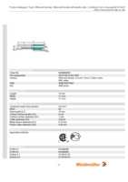 Datasheet for Weidmüller 9005860000, EAN: 4008190275921