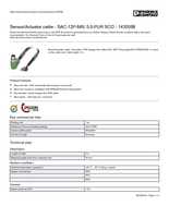 Datasheet for Phoenix Contact 1430598, EAN: 4046356456418