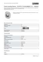 Datasheet for Phoenix Contact 1405222, EAN: 4046356334792