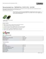 Datasheet for Phoenix Contact 1437232, EAN: 4046356455626