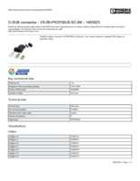 Datasheet for Phoenix Contact 1405523, EAN: 4046356432948