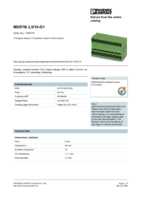 Datasheet for Phoenix Contact 1762774, EAN: 4017918031350