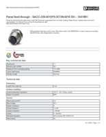 Datasheet for Phoenix Contact 1441891, EAN: 4046356534116