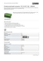 Datasheet for Phoenix Contact 1804933, EAN: 4017918046378