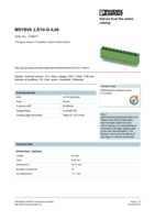 Datasheet for Phoenix Contact 1755817, EAN: 4017918029395