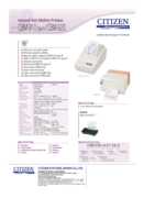 Datasheet for CITIZEN CBM920II24PFDC
