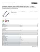 Datasheet for Phoenix Contact 1419629, EAN: 4046356533478 Datasheet for Phoenix Contact 1419629, EAN: 4046356533478