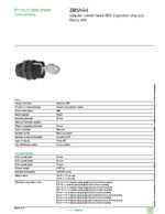 Datasheet for Schneider Electric ZB5AG4, EAN: 3389110905823