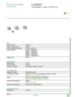 Datasheet for Schneider Electric LV432479, EAN: 3606480019371 Datasheet for Schneider Electric LV432479, EAN: 3606480019371