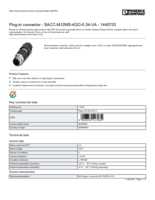 Datasheet for Phoenix Contact 1440753, EAN: 4046356517034