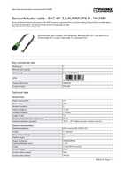 Datasheet for Phoenix Contact 1442489, EAN: 4046356535137