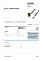 Datasheet for Phoenix Contact 1442612, EAN: 4046356535373