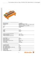 Datasheet for Weidmüller 1113561001, EAN: 4032248047611