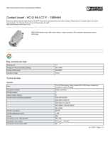 Datasheet for Phoenix Contact 1584444, EAN: 4046356142700