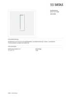 Datasheet for Siedle 200016855-02, EAN: 4015739168552