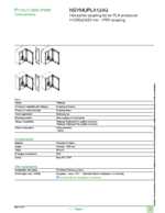 Datasheet for Schneider Electric NSYMUPLA124G, EAN: 3606480774096